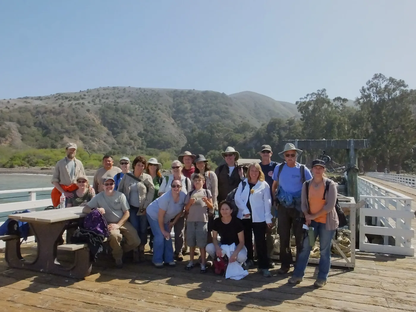 Steve Junak Retirement Trip to Santa Cruz Island