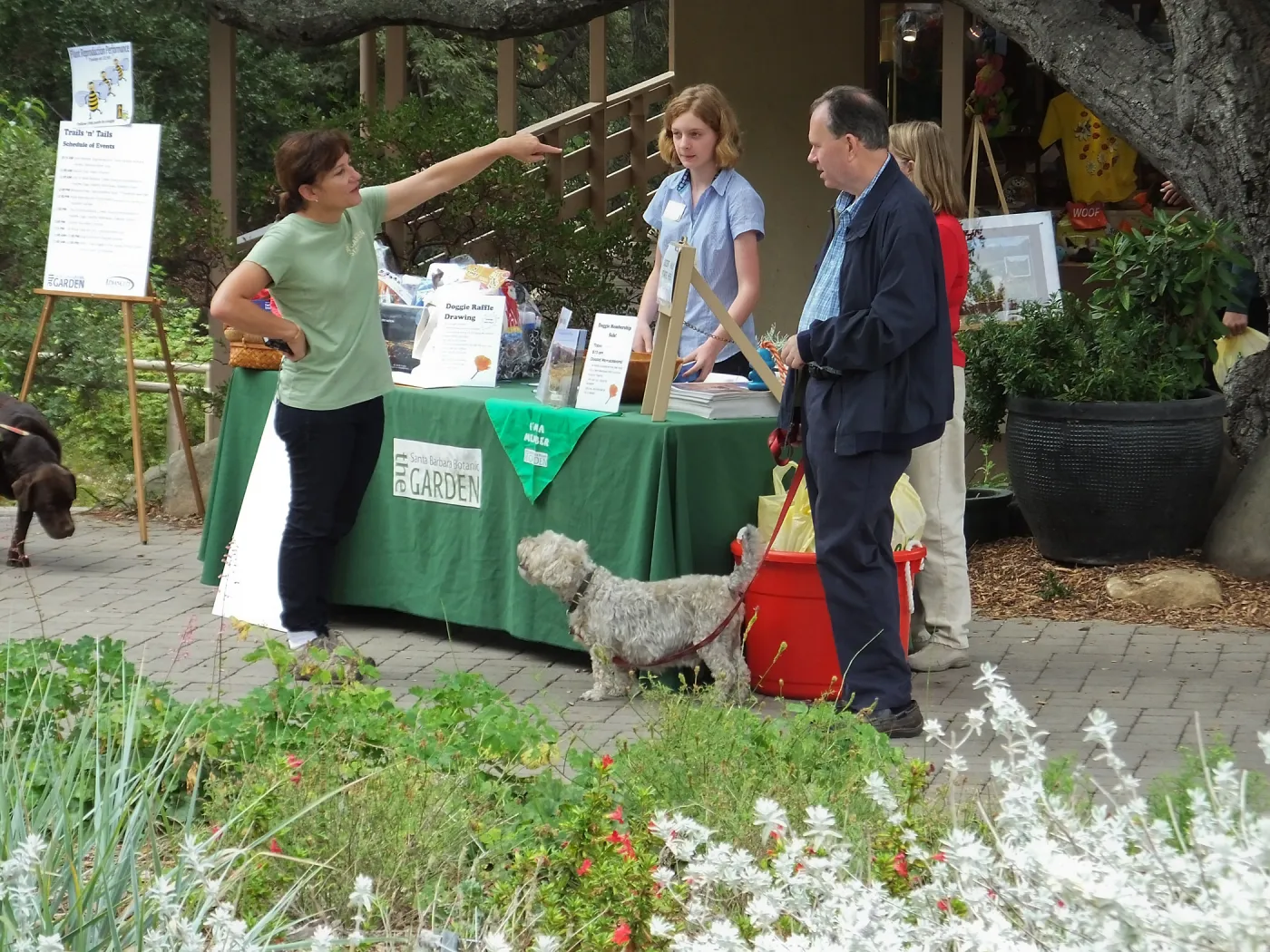 Trails n Tails 2014, SBBG Membership table