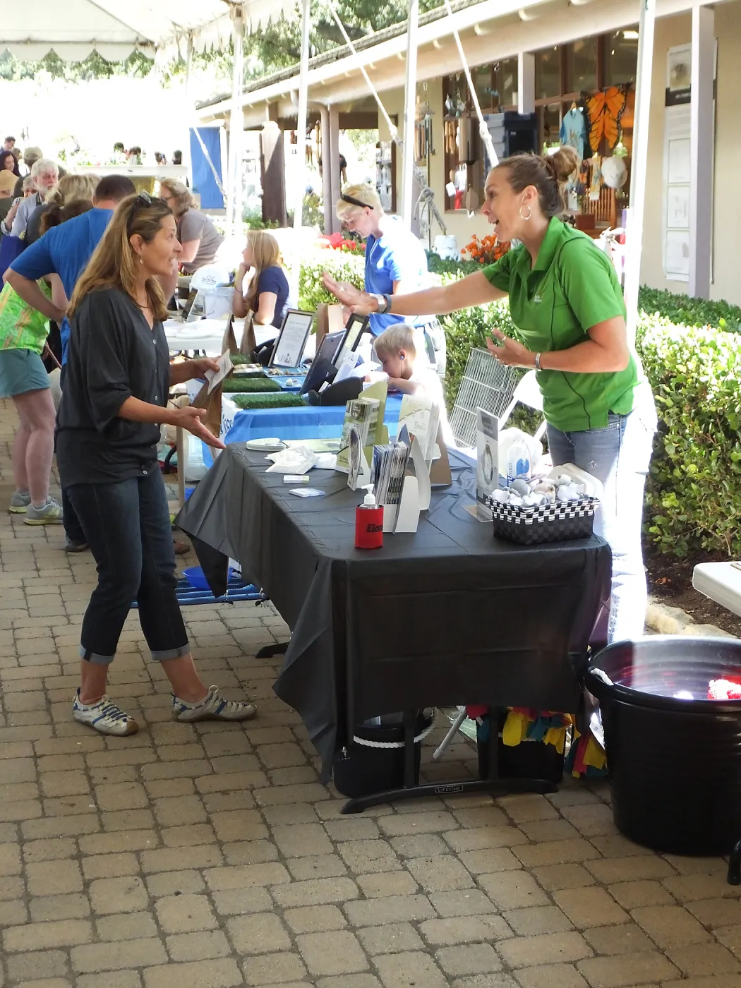 Trails n Tails 2014, Elanco table
