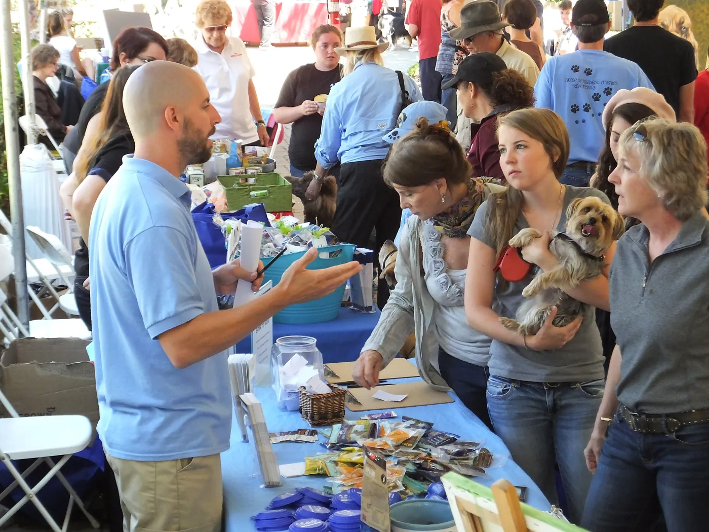 Trails n Tails 2014, Doggy Dioji table