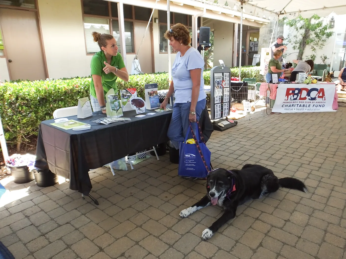Trails n Tails 2014, Elanco table