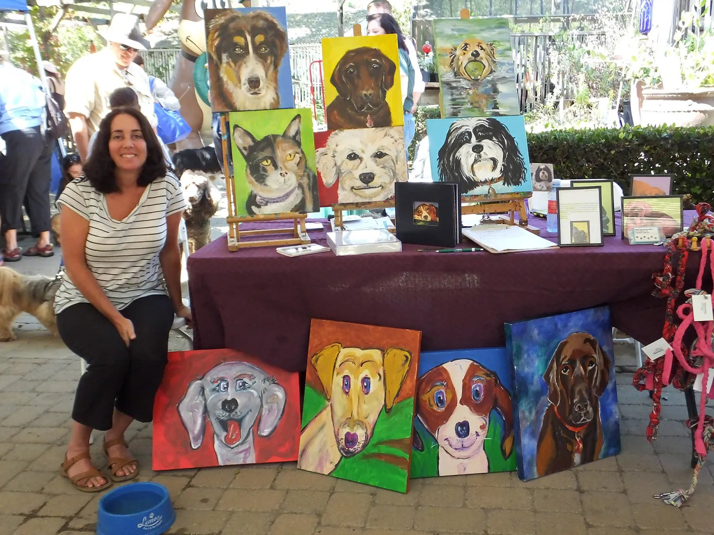 Trails n Tails 2014, Jana Brody table