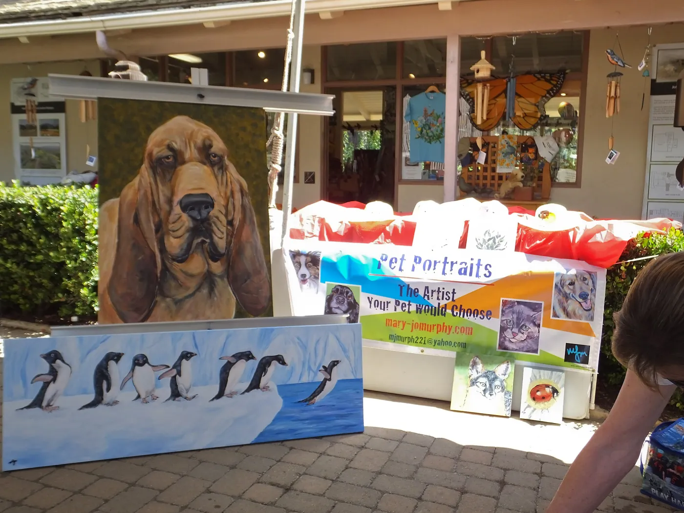 Trails n Tails 2014, Mary-Jo Murphy display