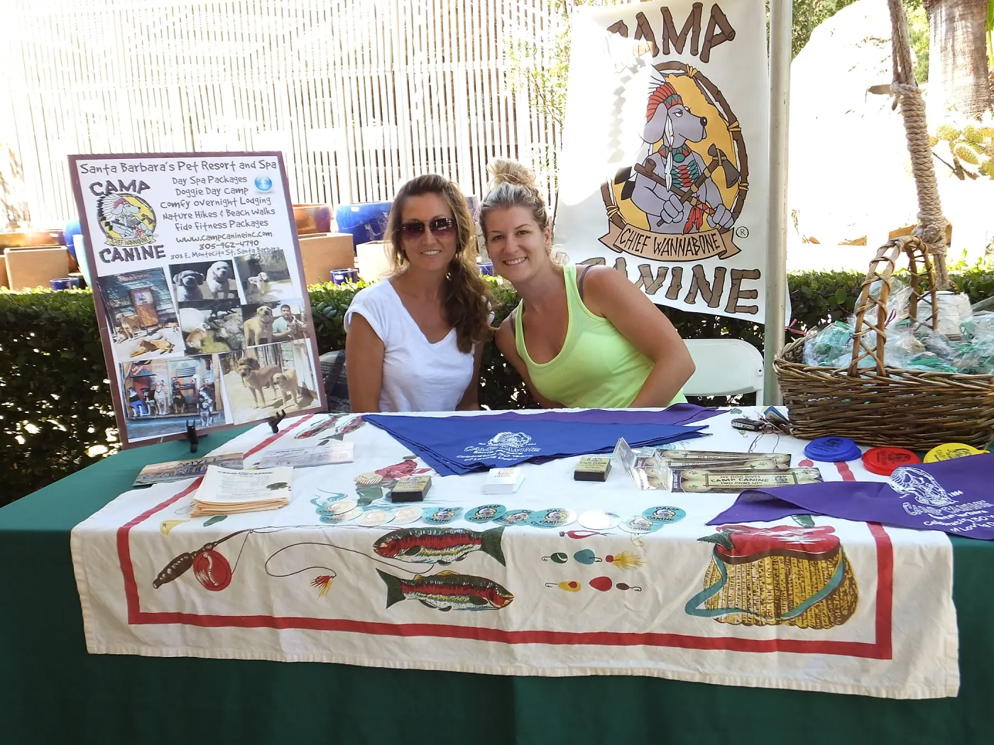 Trails n Tails 2014, Camp Canine Booth