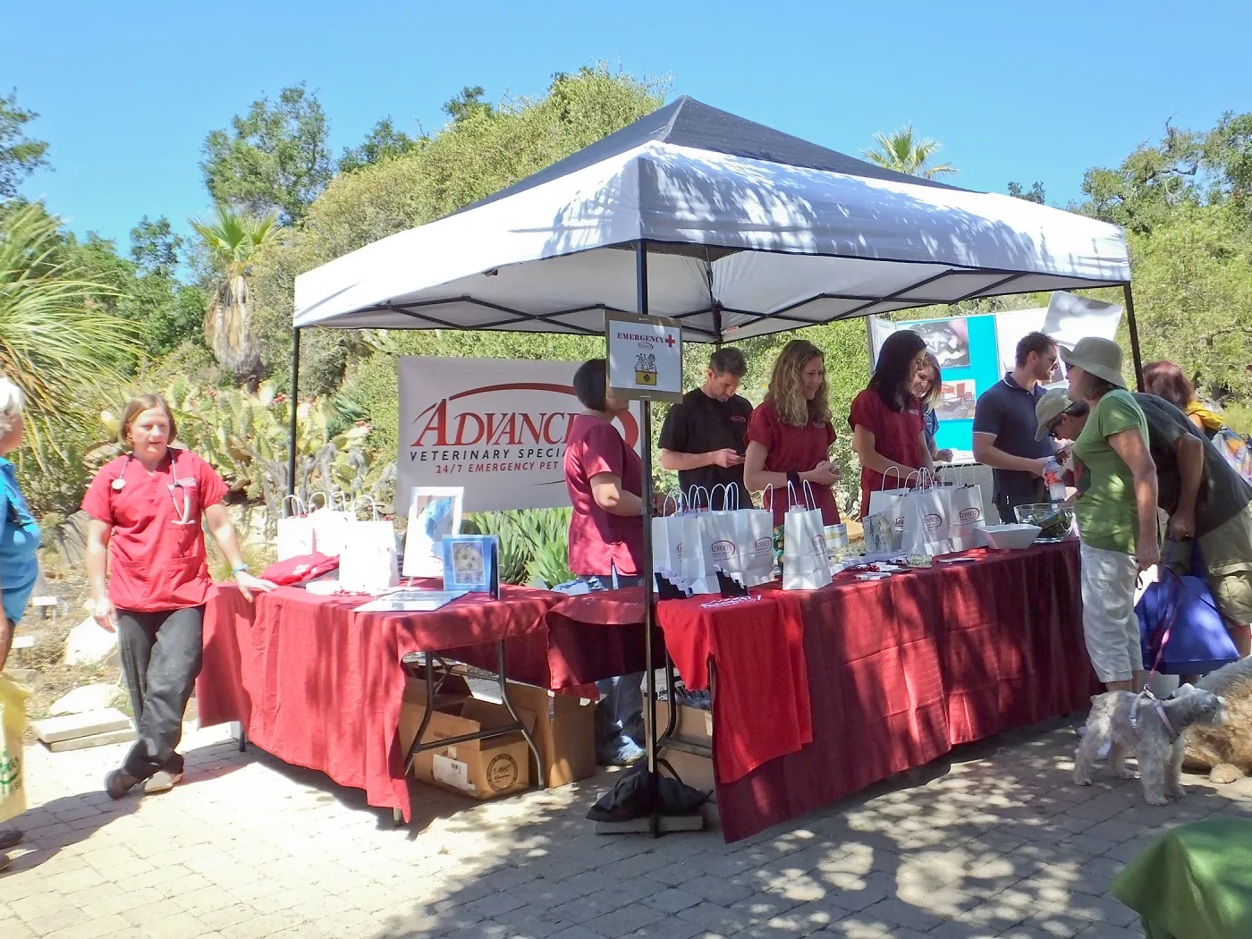 Trails n Tails 2014, Advanced Veterinary Specialists booth
