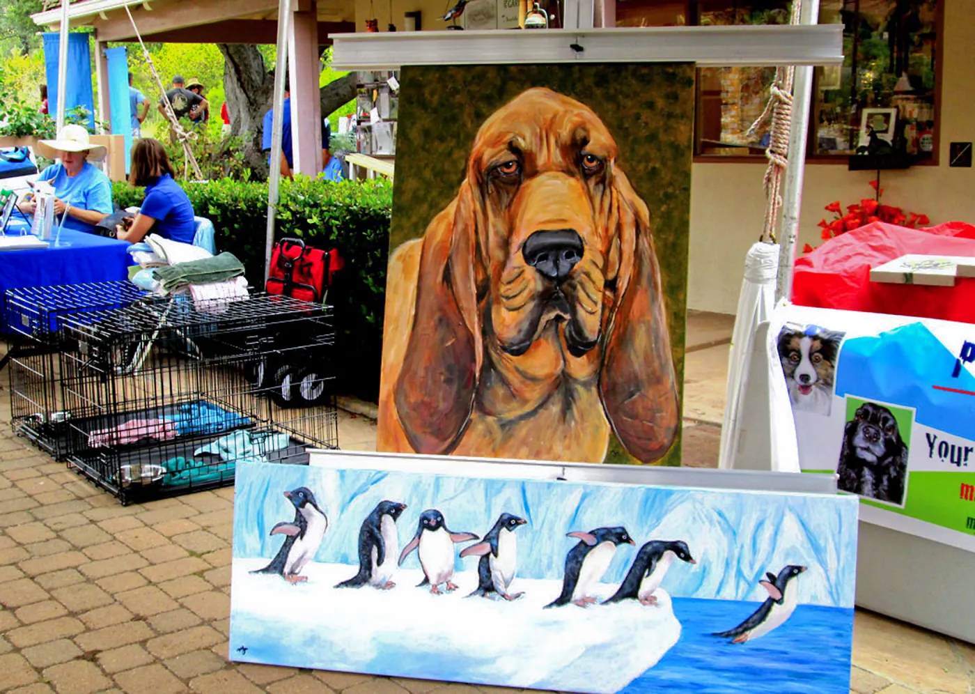 Trails n Tails 2014, Mary-Jo Murphy display