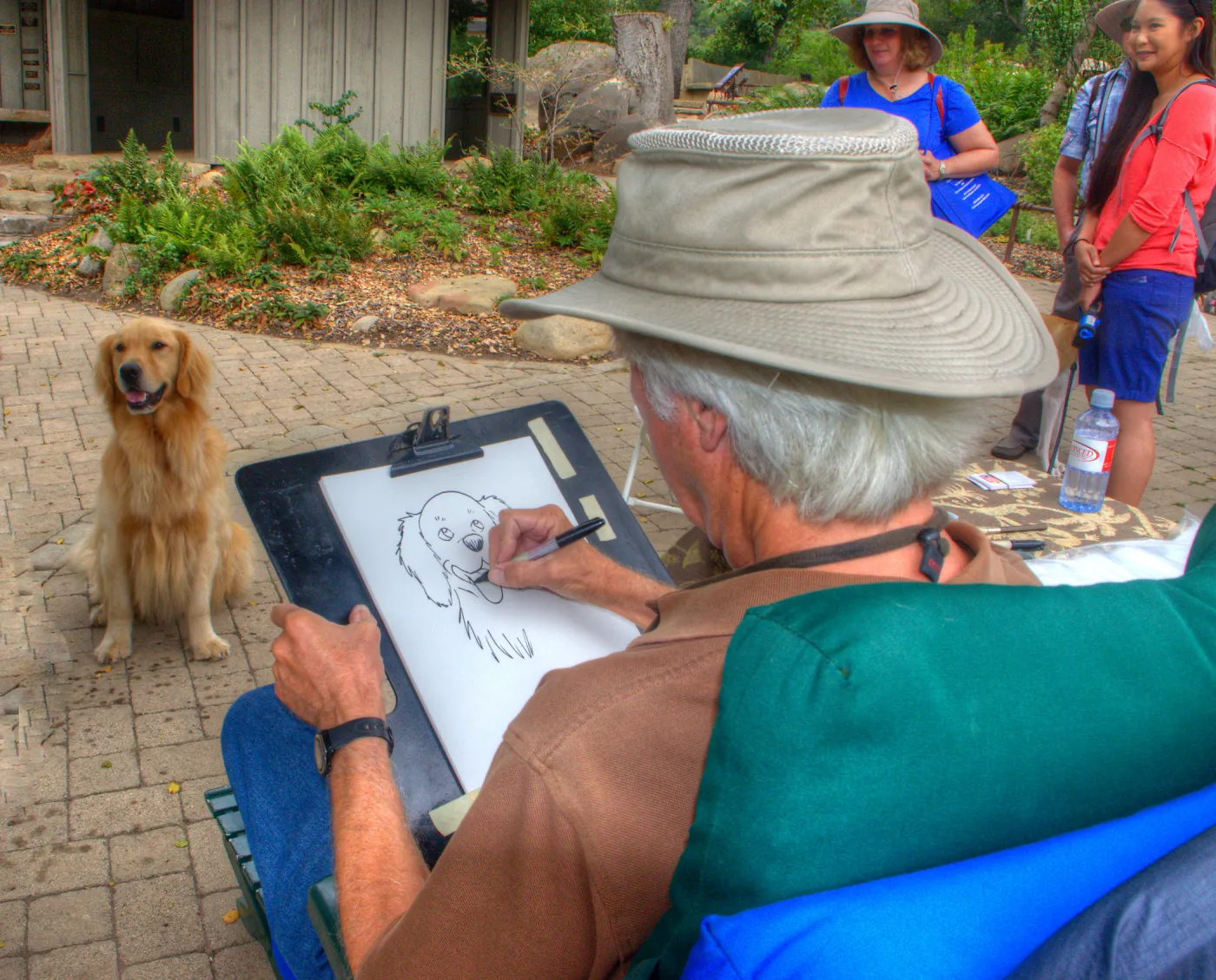 Trails n Tails 2014, Caricature Artist