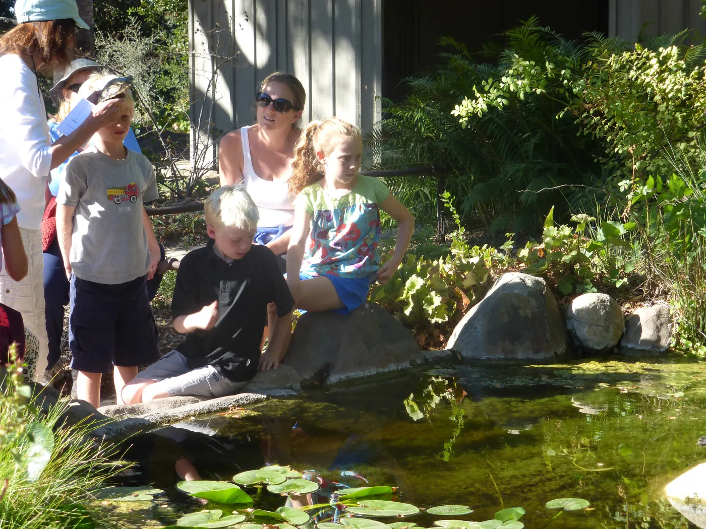 Chumash Uses of Plants Tour for 3rd Graders from Cold Springs School