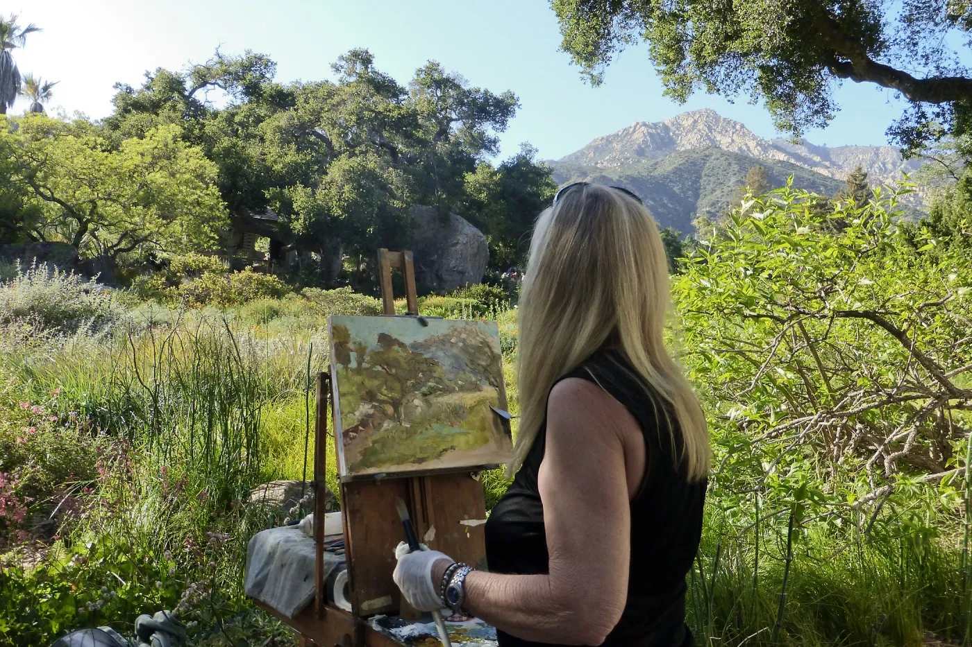 Artist in the Garden