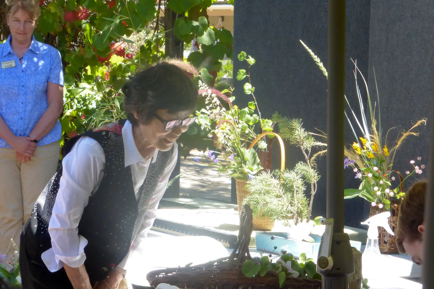 Ikebana Demonstration with Master Sachiko Sekichi from Kyofu-Ryu School of Ikebana