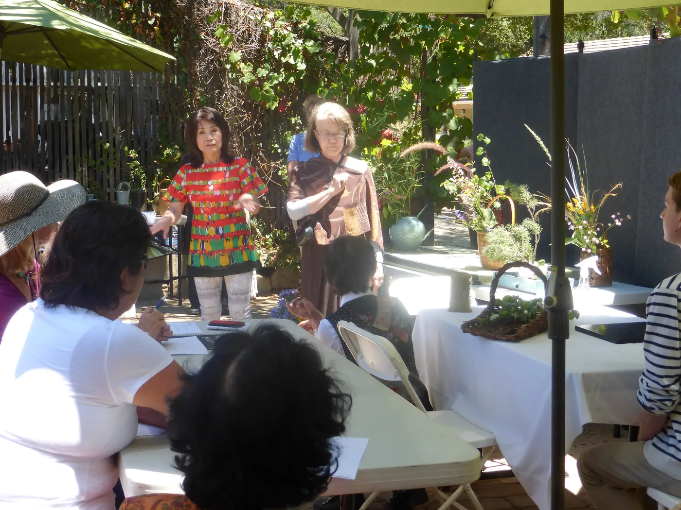 Ikebana Demonstration with Master Sachiko Sekichi from Kyofu-Ryu School of Ikebana