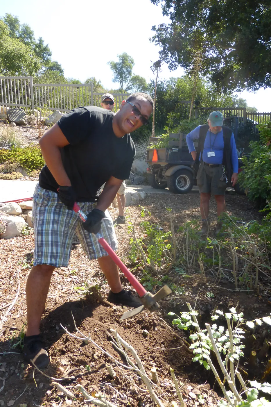 Volunteers from Vandenberg Air Force Base