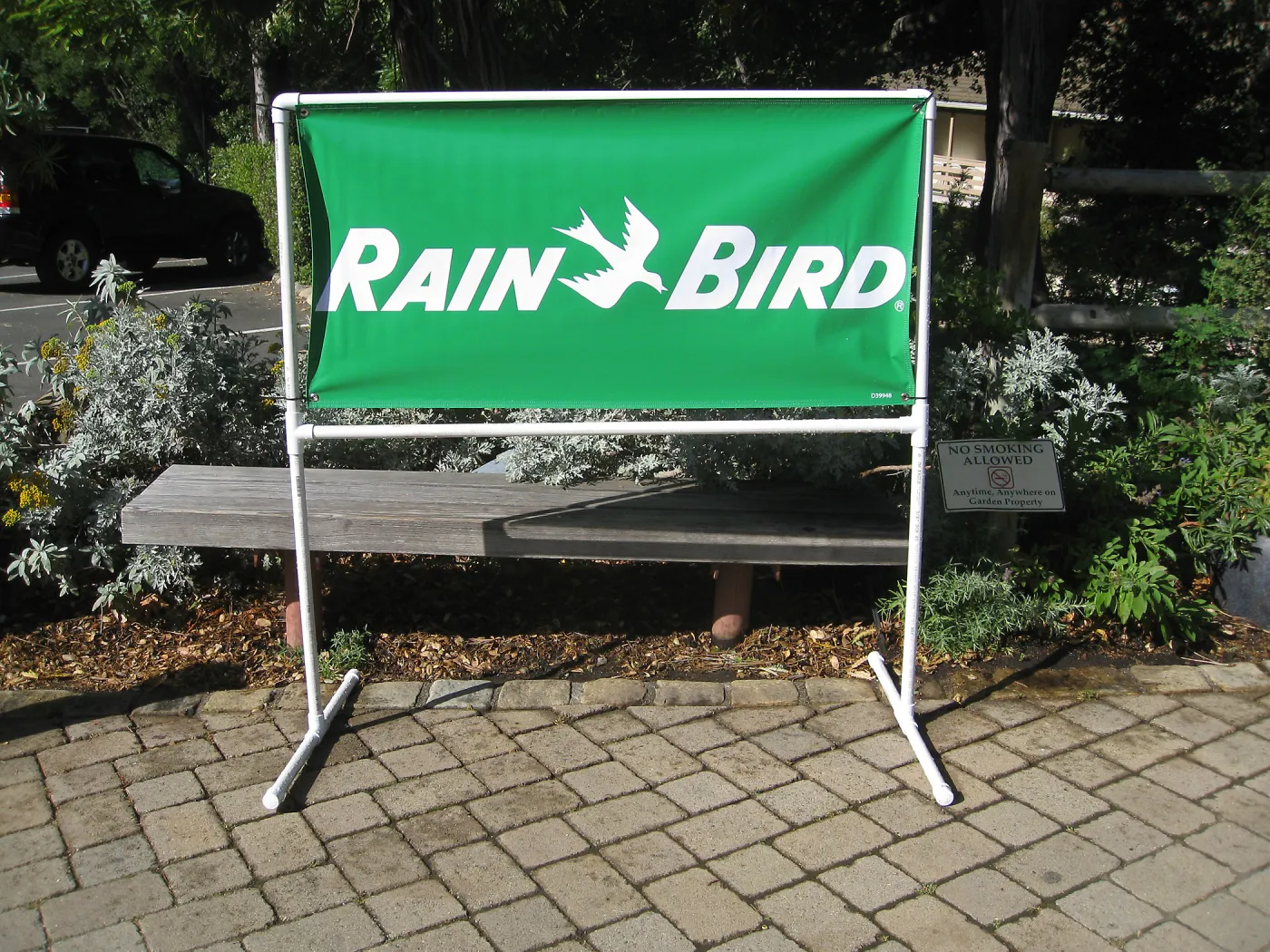 Rain Bird sponsorship banner