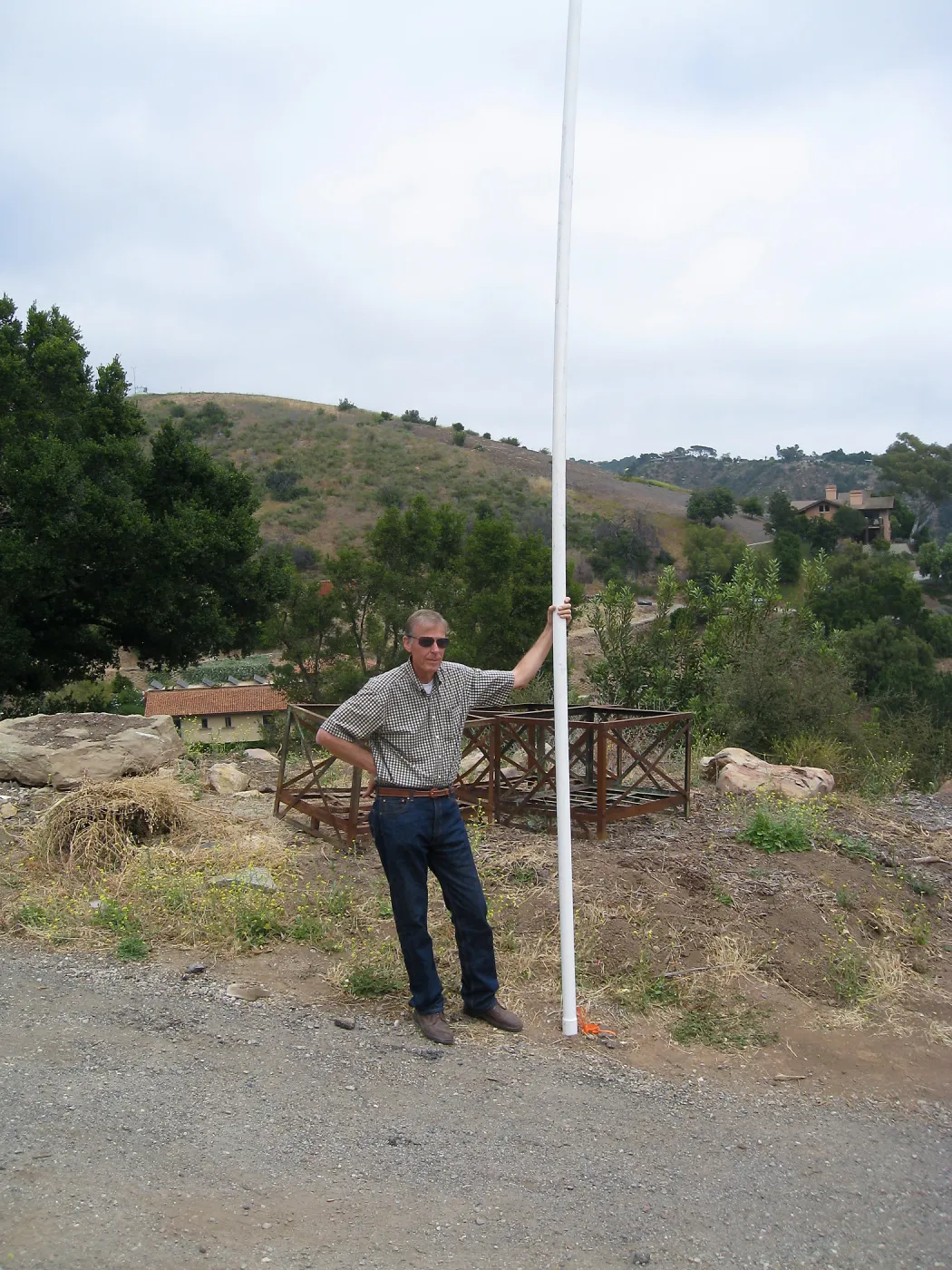 Pritzloff Conservation Center story pole study. Bob Muller