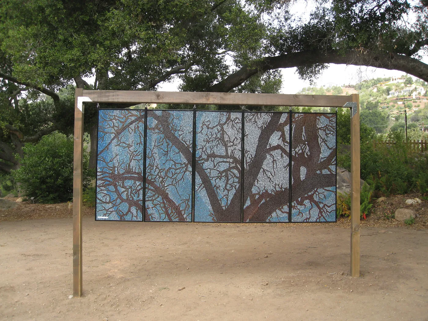 Kathleen Crocetti stained glass exhibition in the Meadow