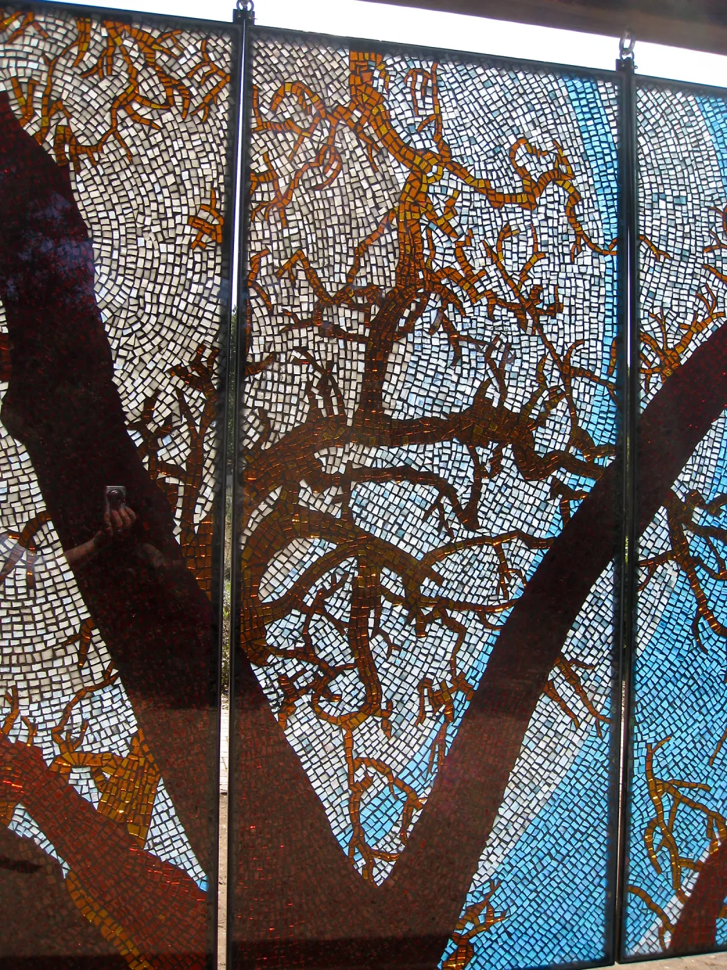 Kathleen Crocetti stained glass exhibition in the Meadow