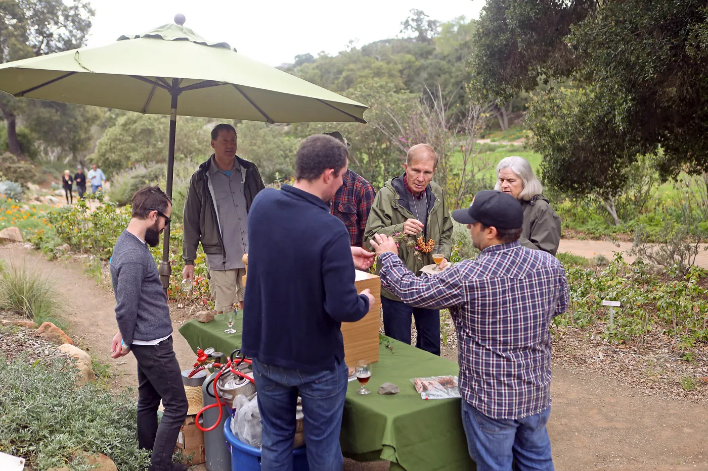 2015 Santa Barbara Beer Garden Event, Telegraph Brewing 