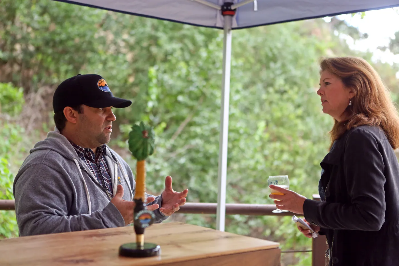 2015 Santa Barbara Beer Garden Event, Island Brewing
