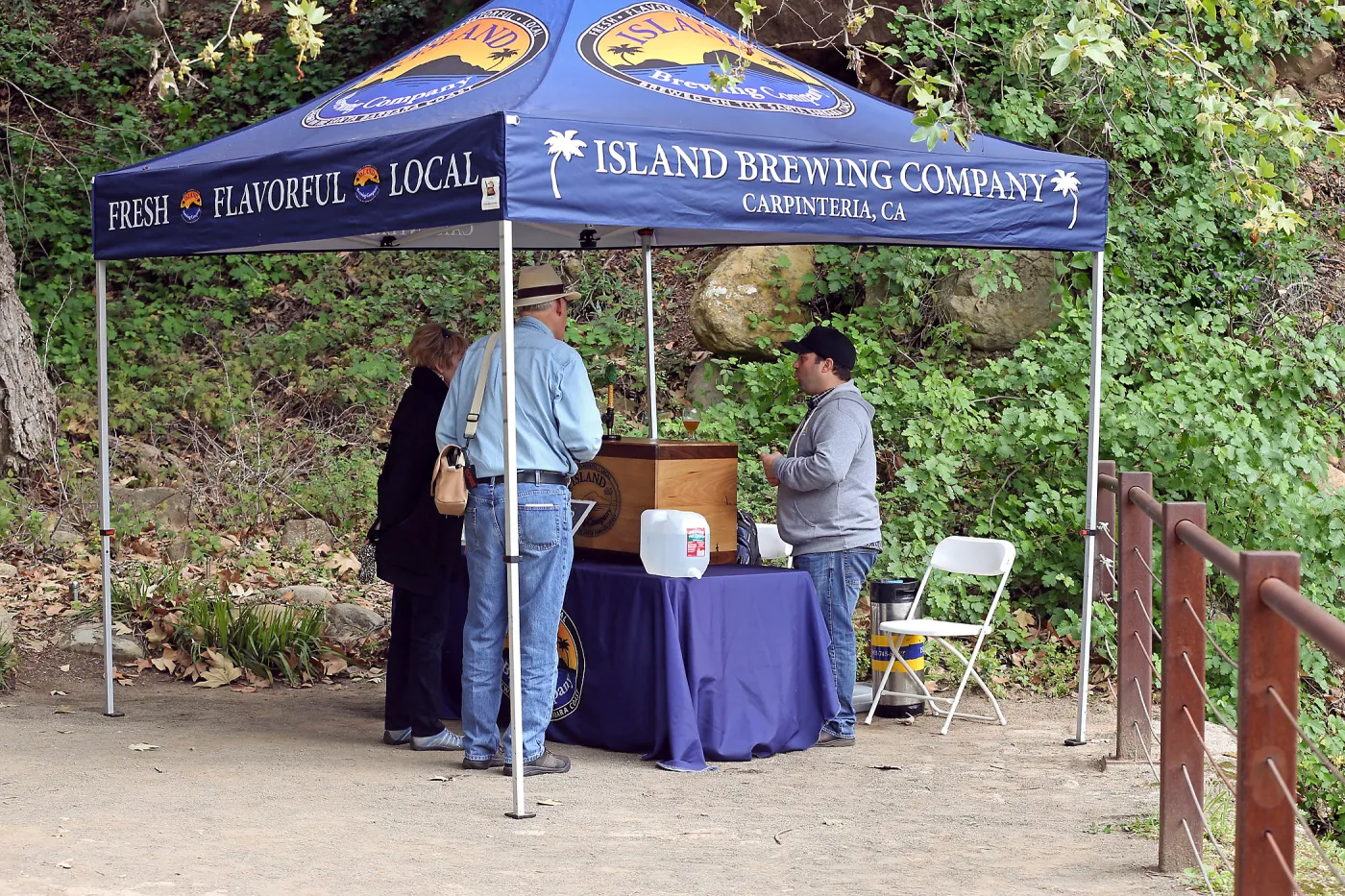 2015 Santa Barbara Beer Garden Event, Island Brewing