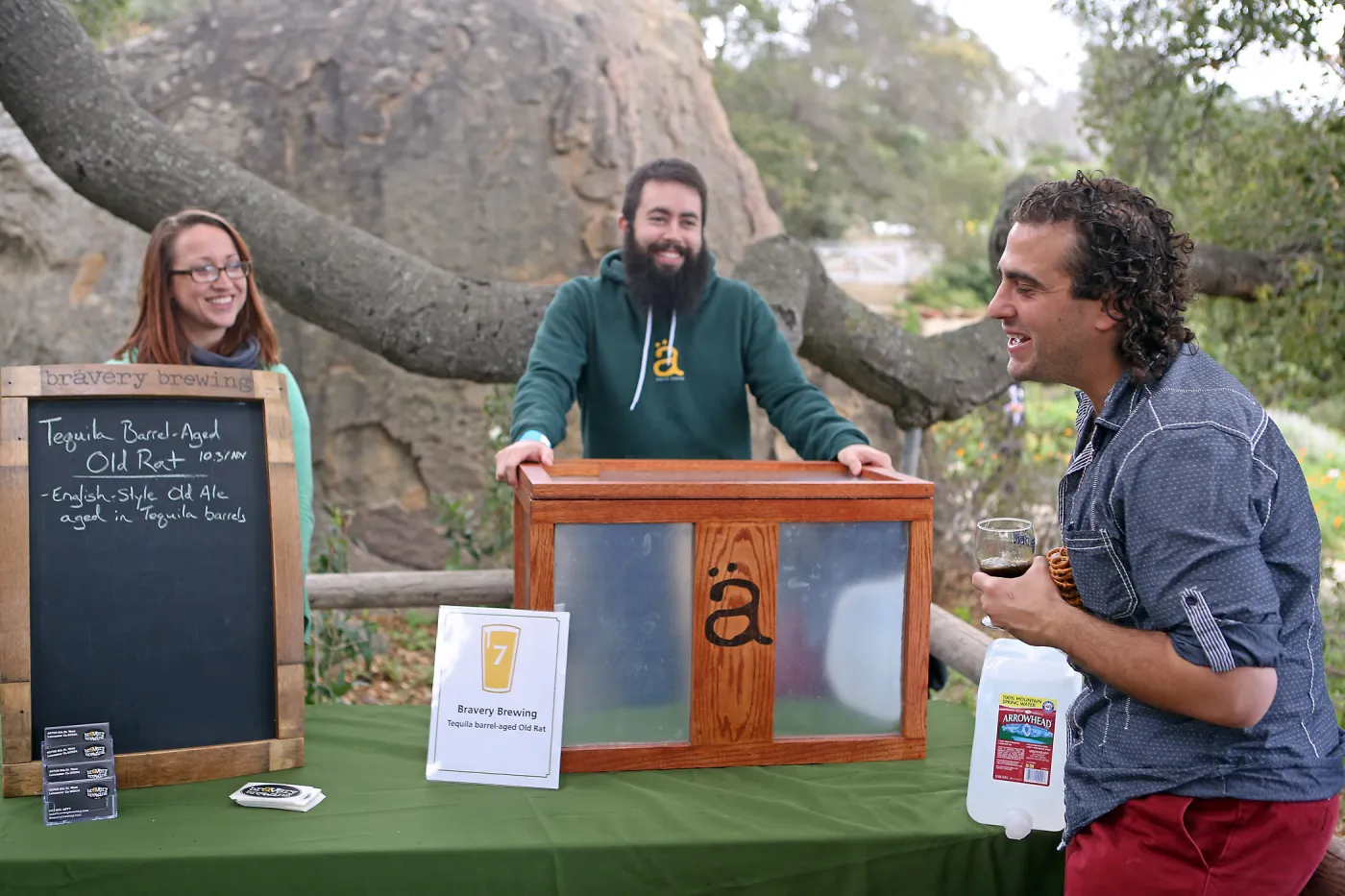 2015 Santa Barbara Beer Garden Event, Bravery Brewing