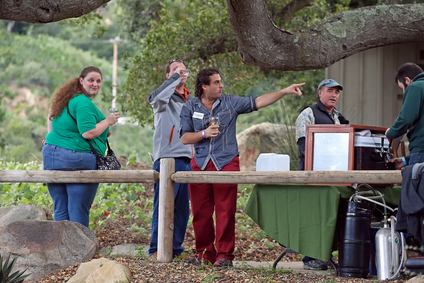 2015 Santa Barbara Beer Garden Event, Bravery Brewing