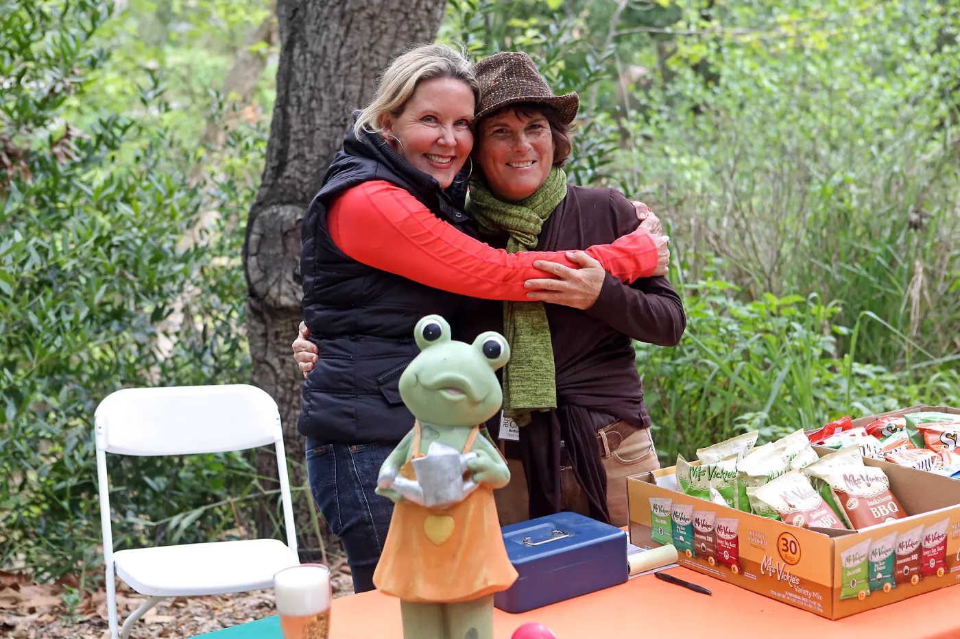 2015 Santa Barbara Beer Garden Event, SBBG table