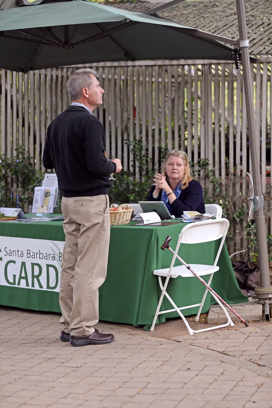 2015 Santa Barbara Beer Garden Event, SBBG table