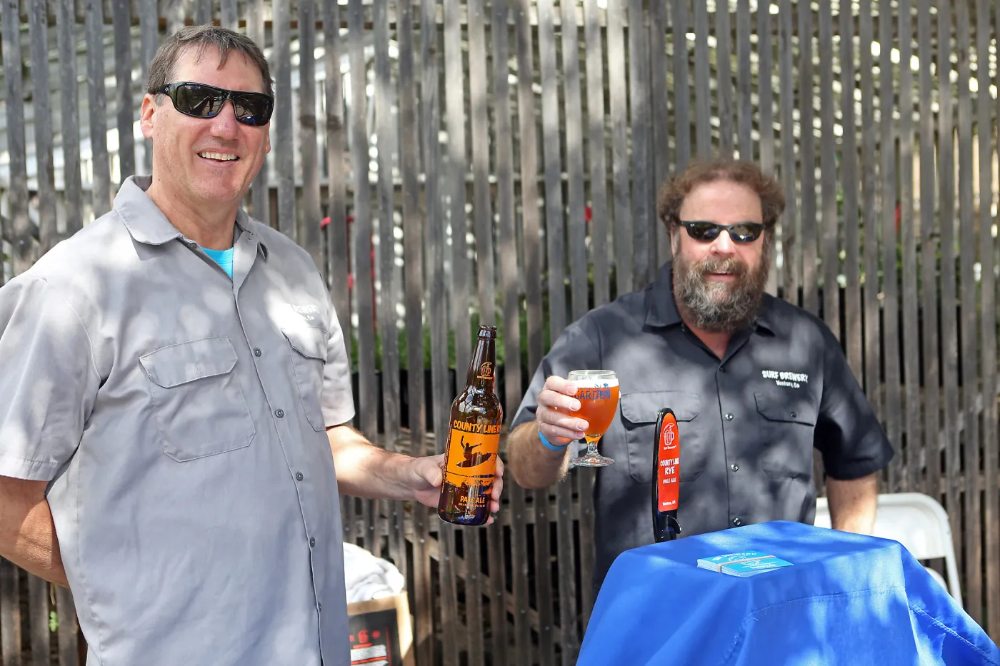 2015 Santa Barbara Beer Garden Event, Brewer Portrait, Surf Brewing