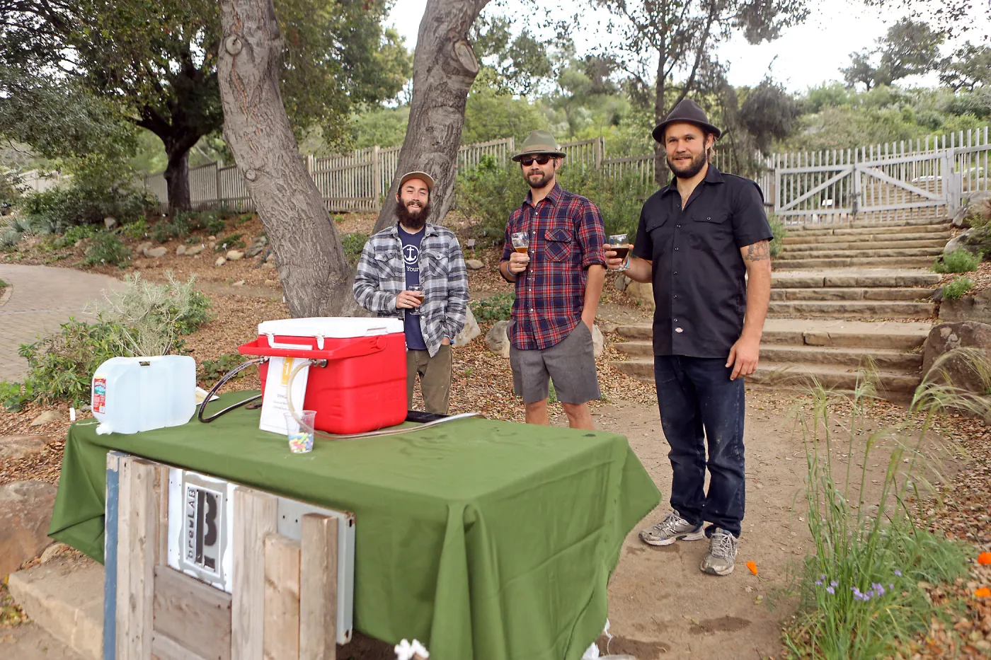 2015 Santa Barbara Beer Garden Event, Brewer Portrait, BrewLab