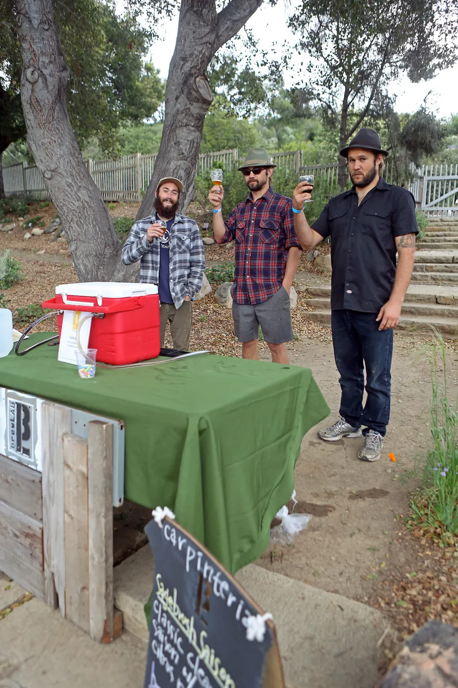 2015 Santa Barbara Beer Garden Event, Brewer Portrait, BrewLab