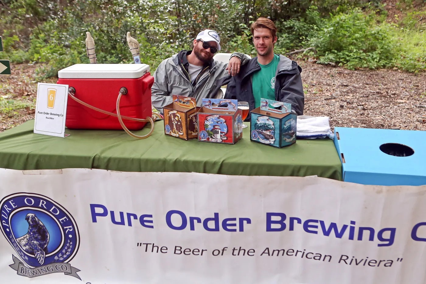 2015 Santa Barbara Beer Garden Event, Brewer Portrait, Pure Order Brewing