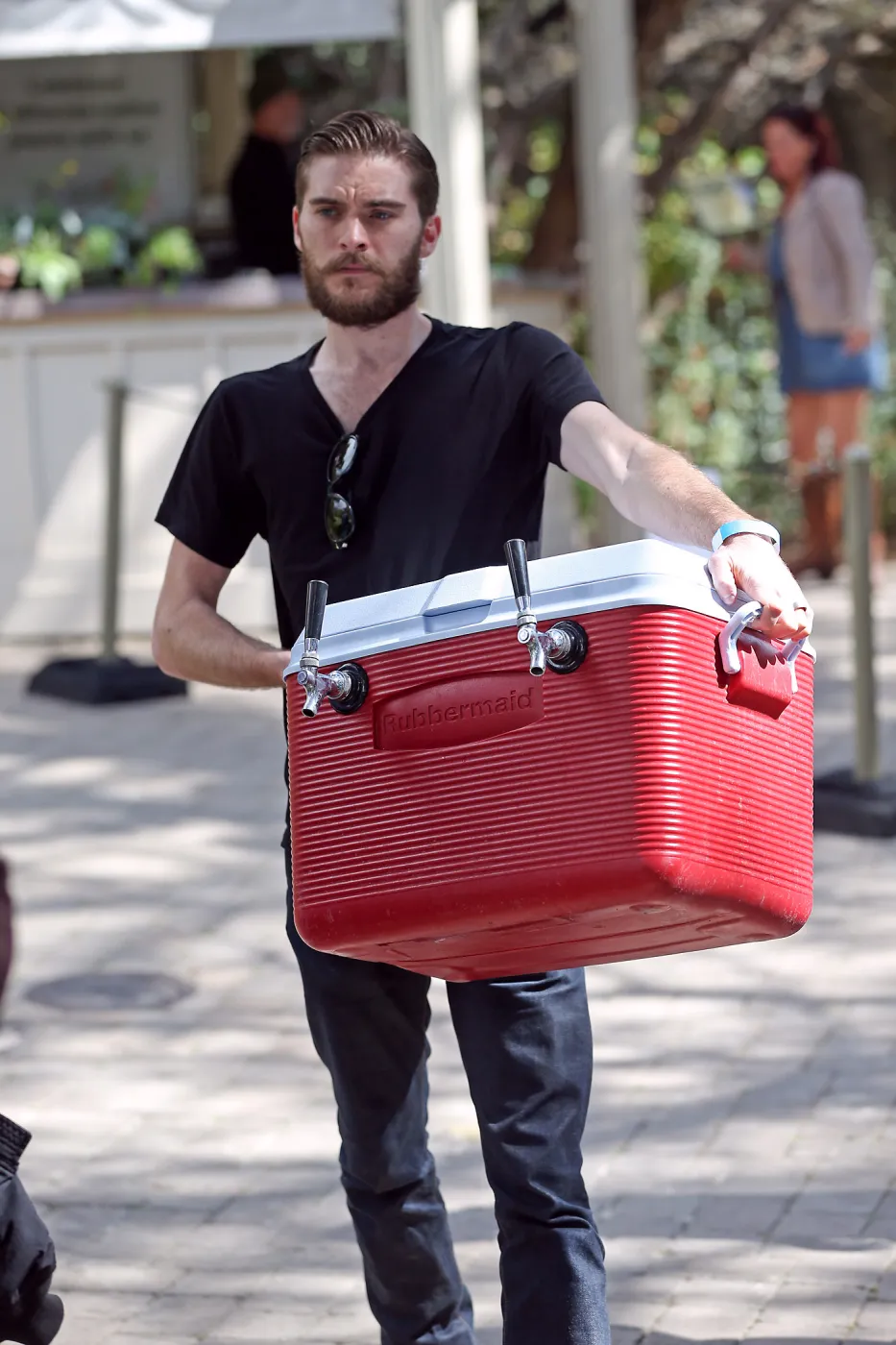 2015 Santa Barbara Beer Garden Event, Brewer Portrait, Captain Fatty's