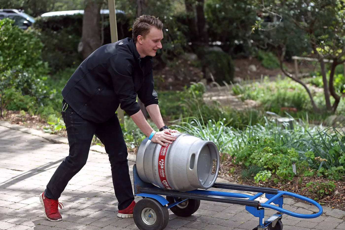 2015 Santa Barbara Beer Garden Event, Brewer Portrait, Figueroa Mountain Brewing