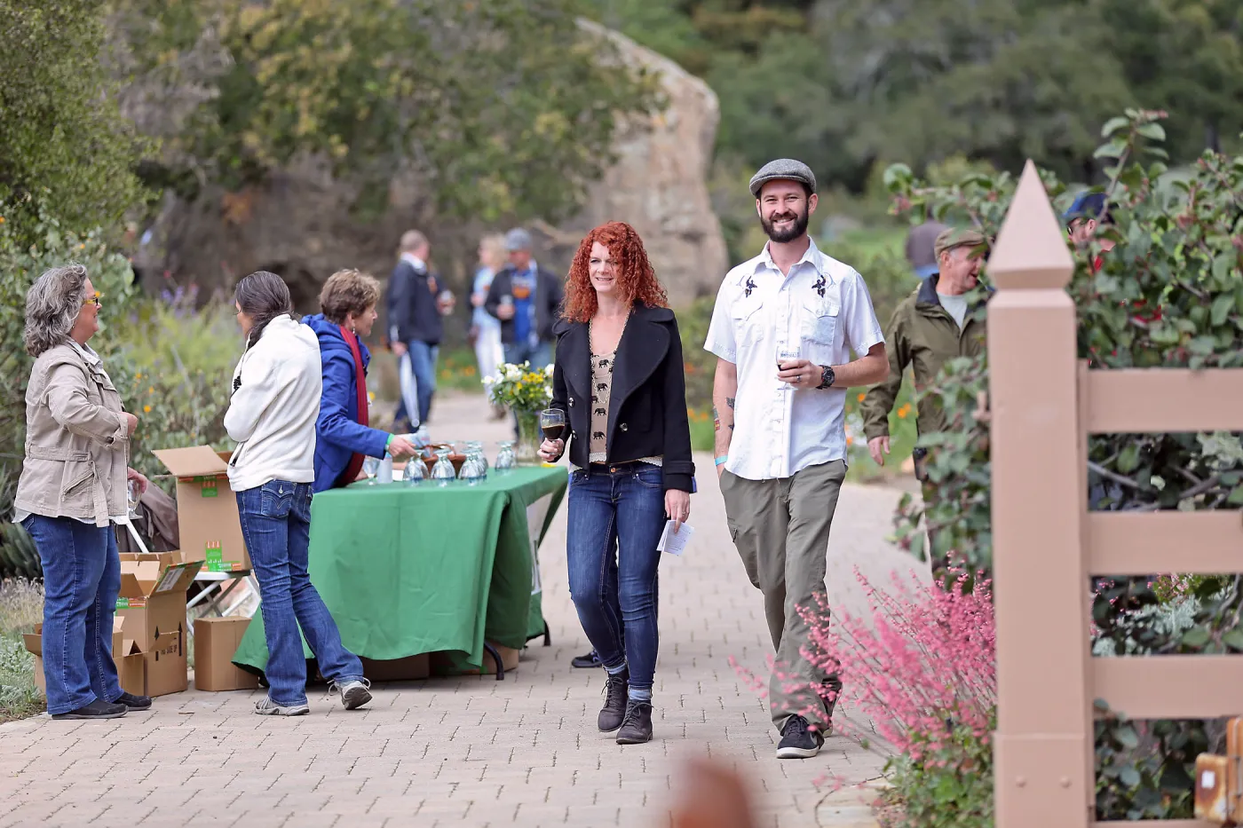 2015 Santa Barbara Beer Garden Event Guests