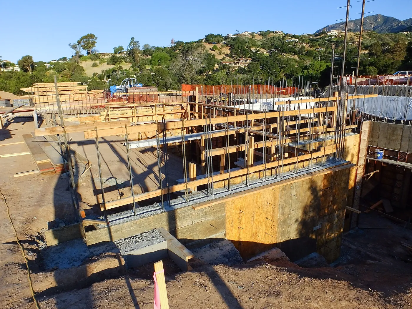 Pritzlaff Conservation Center Construction, Exterior looking northwest