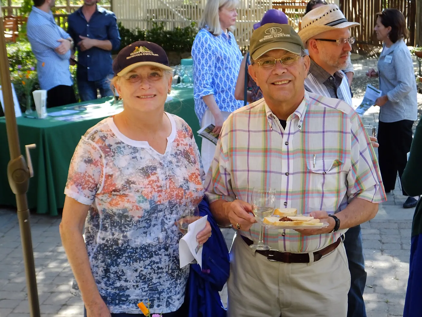 Wine & Cheese Botanic Lecture Series, Irene and Mel Fahyun