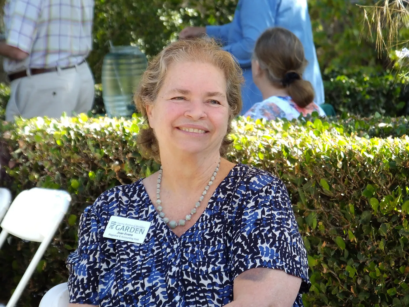 Wine & Cheese Botanic Lecture Series, Joan Evans