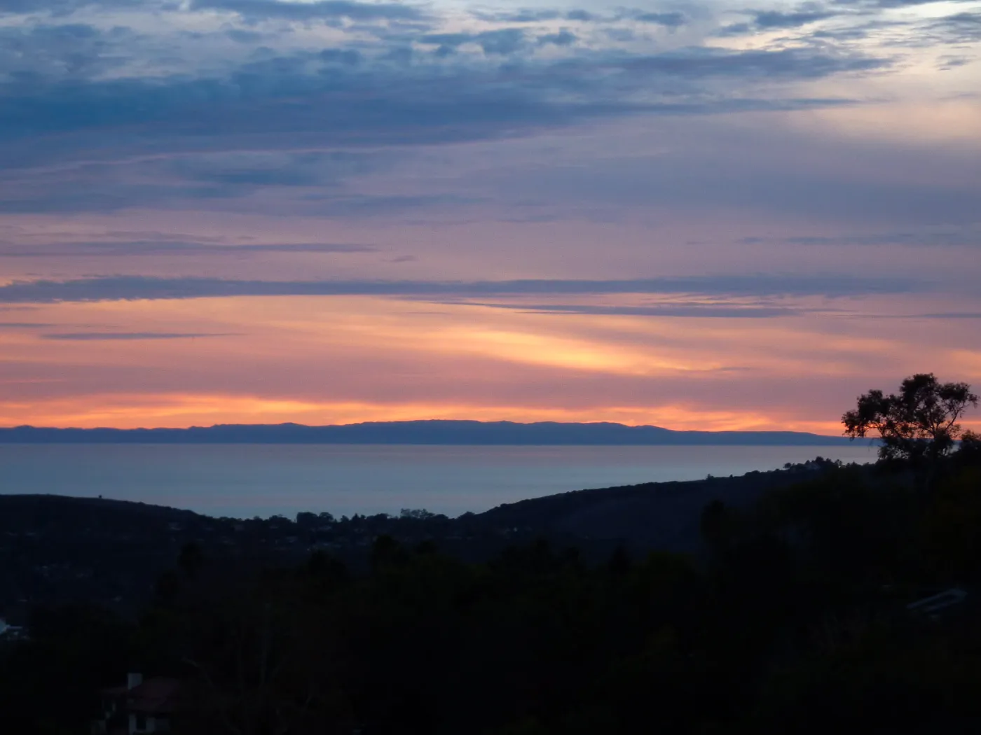 View from the Gane House site