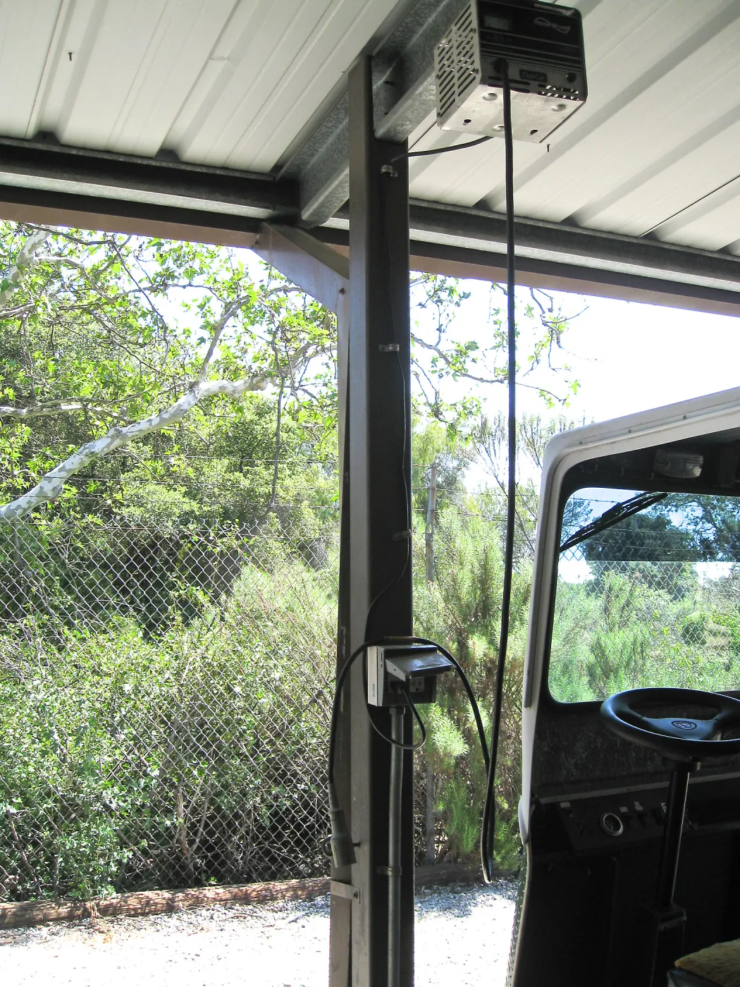 Rancho Santa Ana Botanic Garden, electric vehicle charger