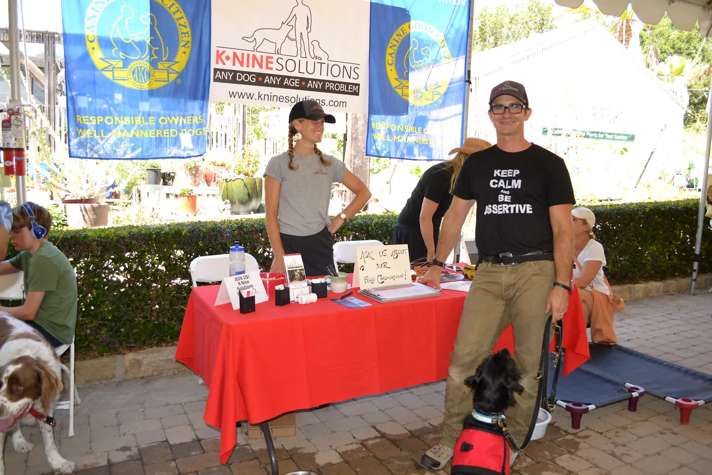 Trails n Tails 2015, K•Nine Solutions exhibit