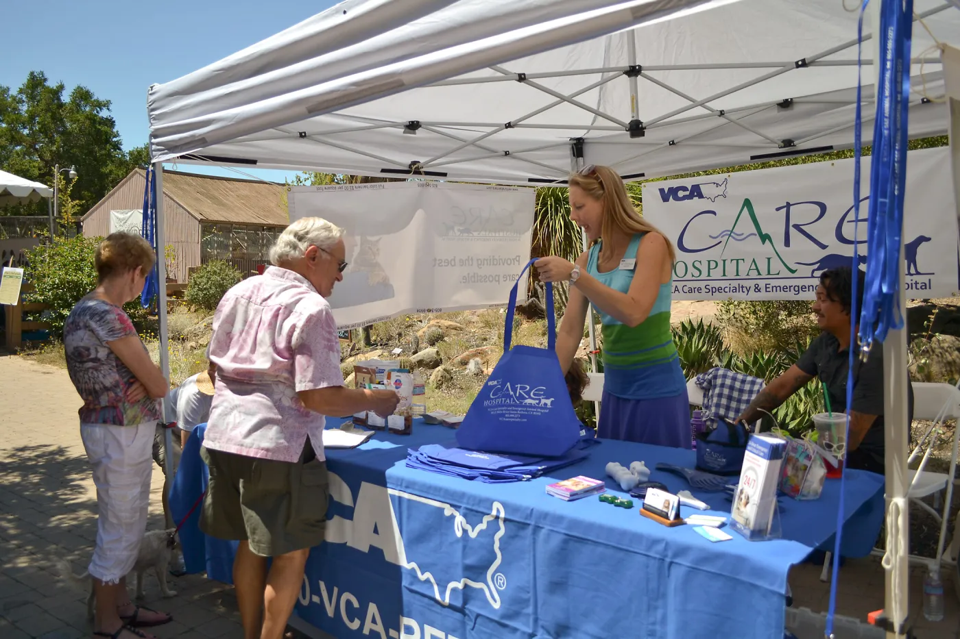 Trails n Tails 2015, VCA Care Hospital exhibit