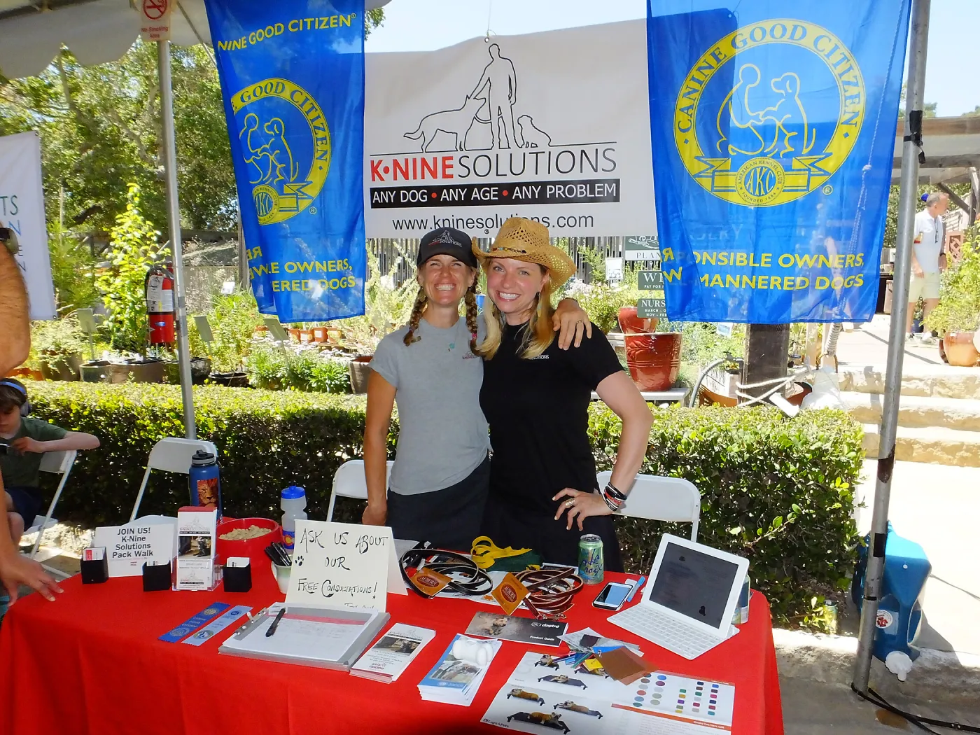 Trails n Tails 2015, K●Nine Solutions exhibit