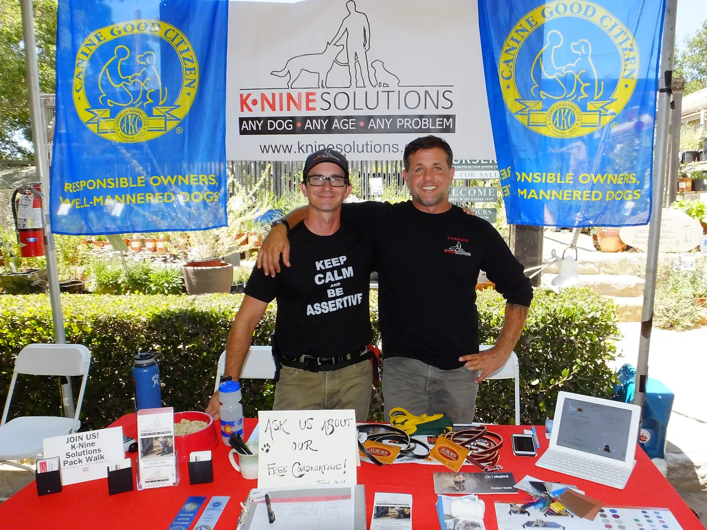 Trails n Tails 2015, K●Nine Solutions exhibit