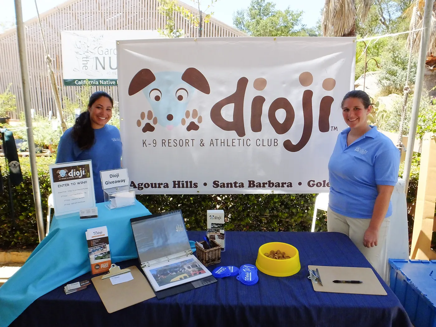 Trails n Tails 2015, Dioji K-9 Resort exhibit