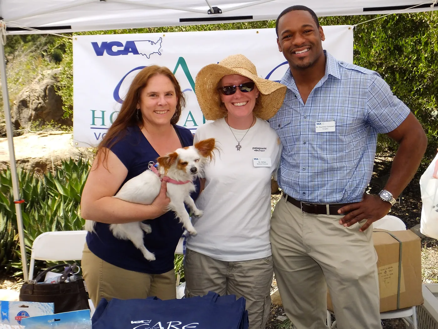 Trails n Tails 2015, VCA Care Hospital exhibit
