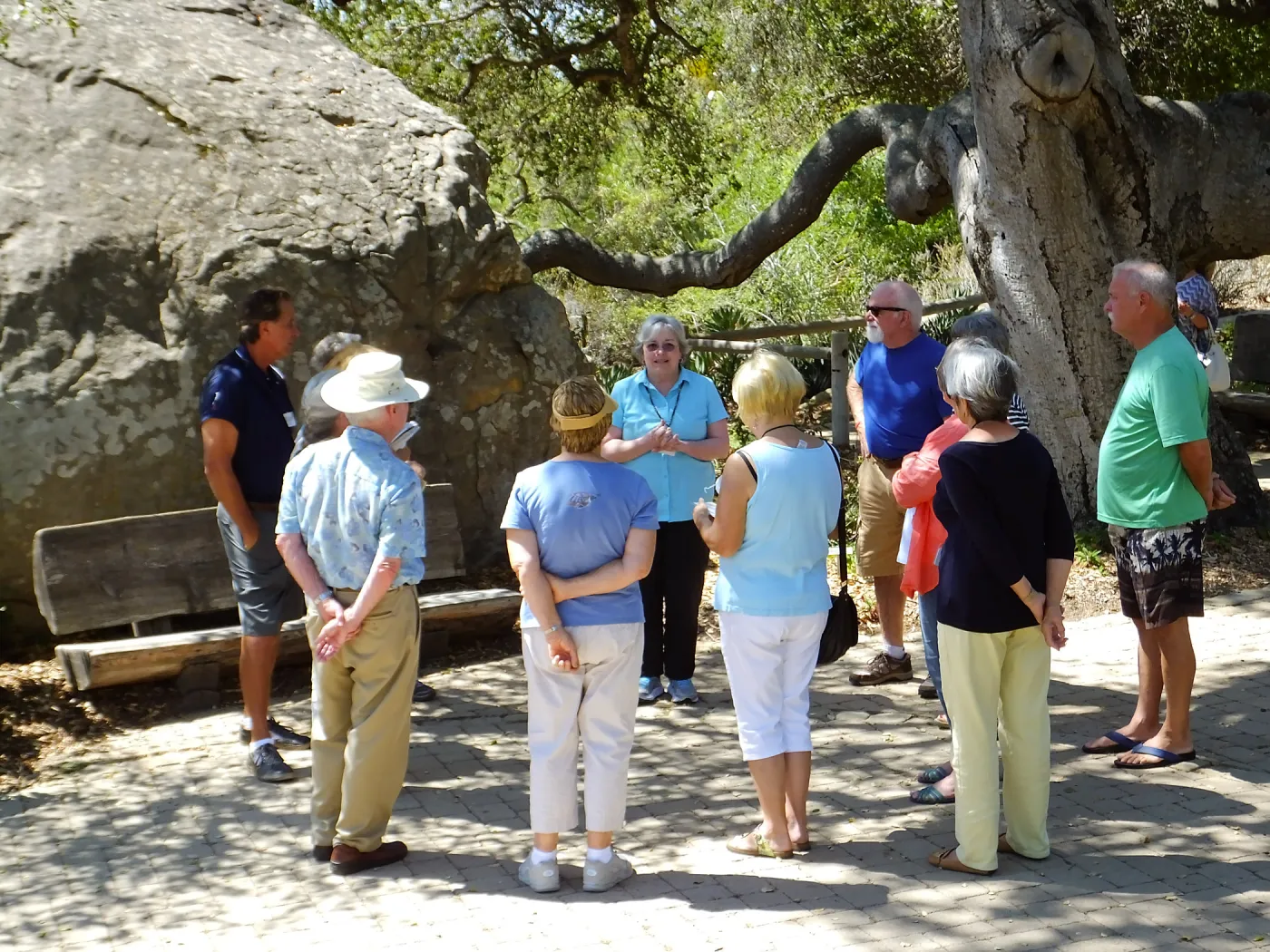 Docent training tour