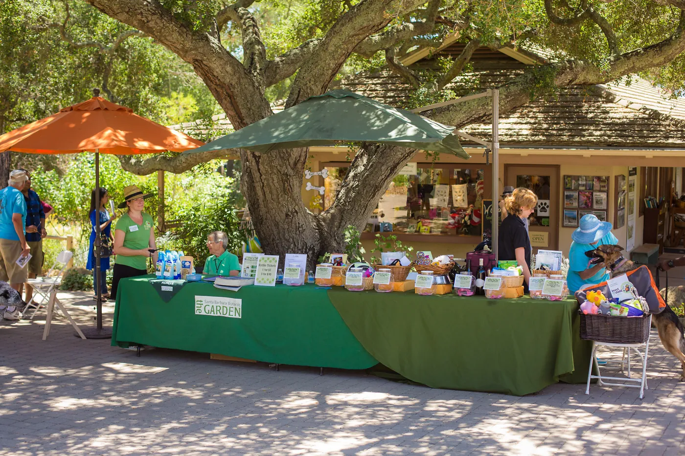 Trails n Tails 2015, welcome table