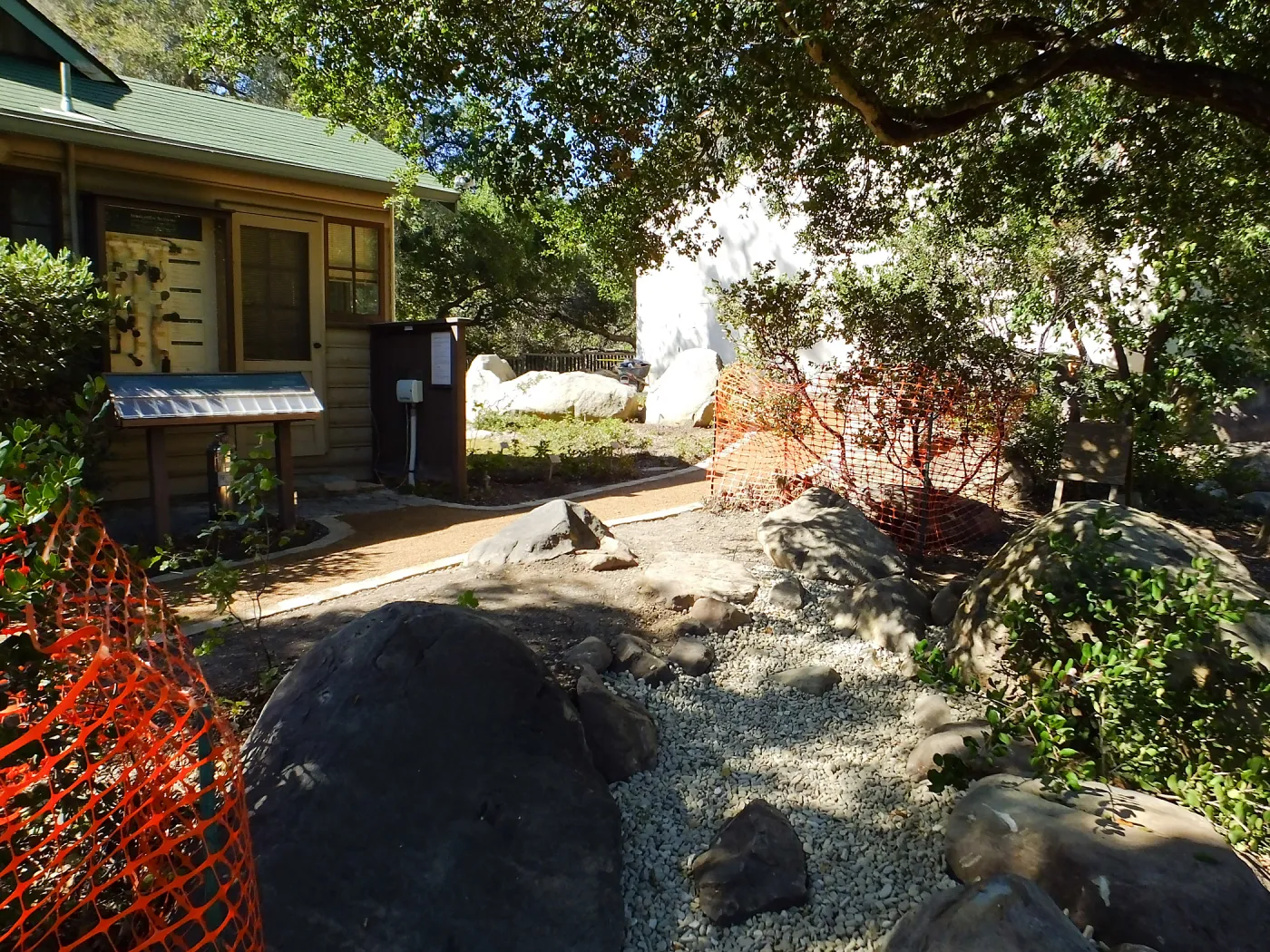 Home Demonstration Garden Renovation, view 10, east of Cottage looking northwest