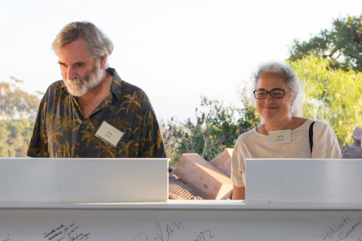 Pritzlaff Conservation Center, Wishes in the Walls event, beam signing