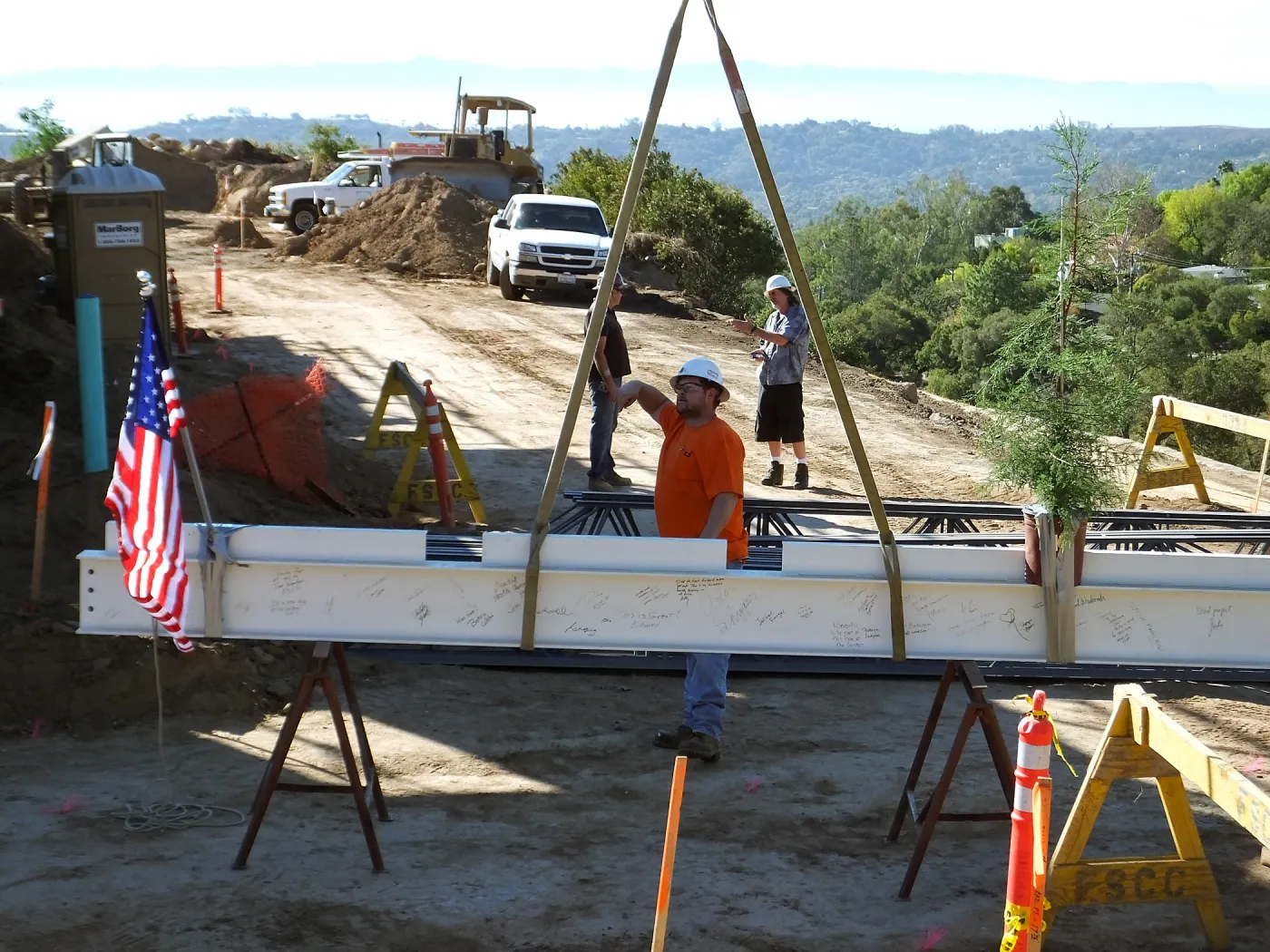 Pritzlaff Conservation Center Construction, Topping Off